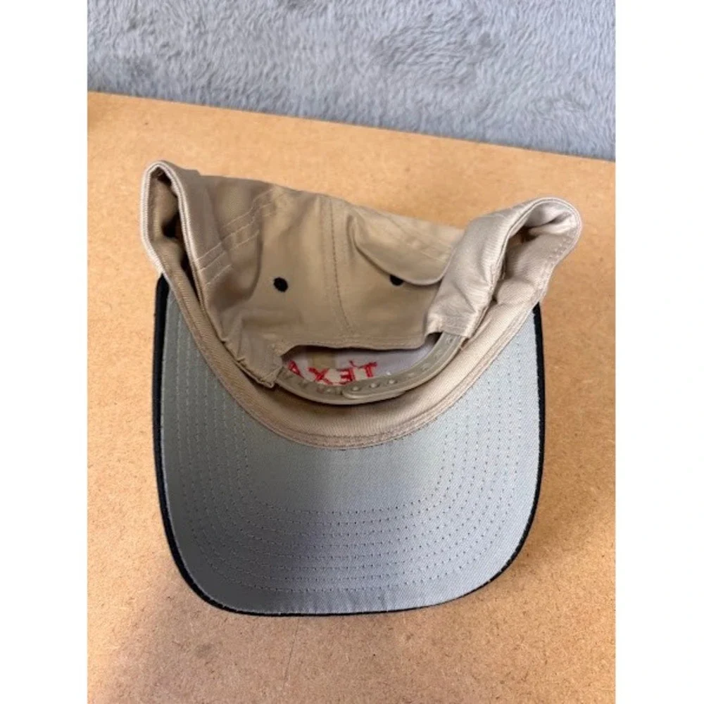 J Hats Texas The Lone Star State‎ Snapback Hat Tan Black Cowboy Embroidery Cap